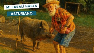 EL HOMBRE QUE ADOPTÓ UN JABALÍ EN ASTURIAS