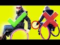 ♿️HOW TO PUSH & POP WHEELIES IN A WHEELCHAIR