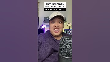 How to handle Multiple Clients? Implement All Plans #buhayva #trainwithjam