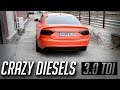 Audi A5 3.0 TDI Crazy Diesel Sound Compilation Part 4