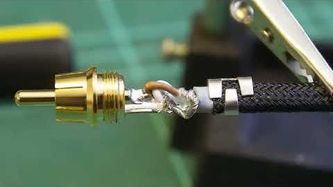 How-To Make High End RCA audio interconnect cables