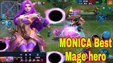 Heroes Arena[MONICA new hero mage] Abee Gaming  play Heroes Arena