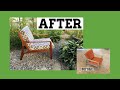 Before and after: Mid-century chair makeover