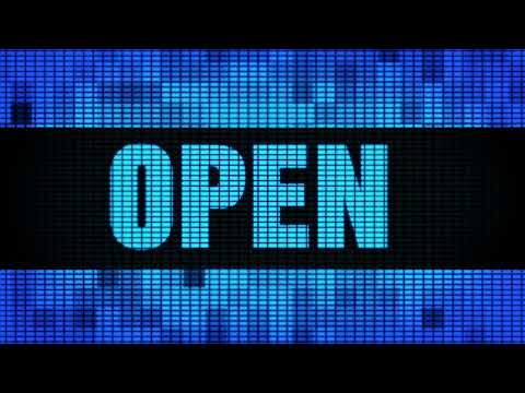 #Open #Front Text Scrolling #LED Wall #Pannel Display Sign Board