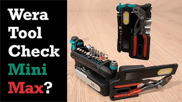 Wera Tool Check Modular Mini Add-on for Knipex Cobra Mini, LED, Rapidaptor & Victorinox Knife