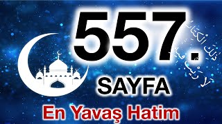 Kuran 557. sayfa / Talak suresi 1. sayfa / yavaş okuyuş 28. cüz 557. sayfa