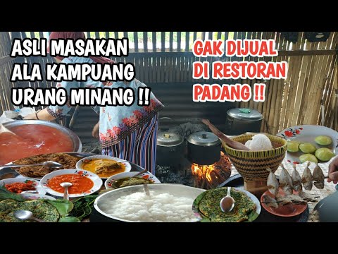 Menu Diet MASAKAN MINANG RUMAHAN ALA KAMPUANG, NIKMATNYA BIKIN NAMBAH BERKALI-KALI !! Yang Lezat