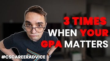 When Your GPA Matters (As A Software Engineer)