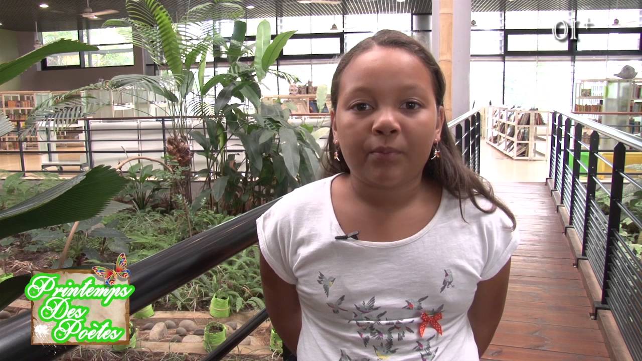 Le Printemps des Poètes 2015 avec Maëlys "DANS MON JOLI JARDIN"