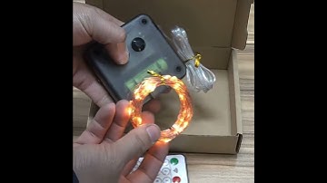 Outdoor Solar Fairy String Lights With Remote