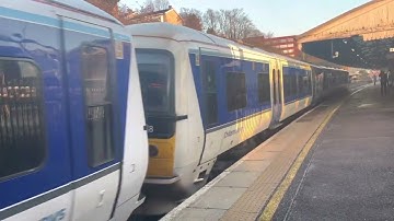 Class 165s | 165034+165018 Departing High Wycombe | Chiltern Railways | 21.01.2023