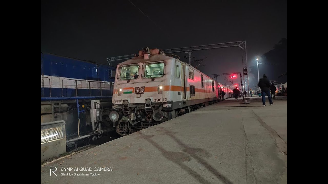12187  JABALPUR MUMBAI CSMT GARIB RATH WCRV2 NIGHT JOURNEY