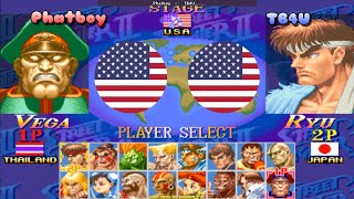 o*e様 ストリートファイター2 アジアインターナショナル Capcom Arcade 2nd Stadium：ハイパーストリートファイターII