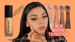 NEW* MORPHE SOFT FOCUS FOUNDATION FIRST IMPRESSIONS/TRY ON (@amberroseoatman)