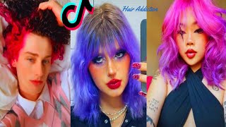 Hair Color Transformations that made people talk about Bruno 😳 Neon Hair Color Compilations