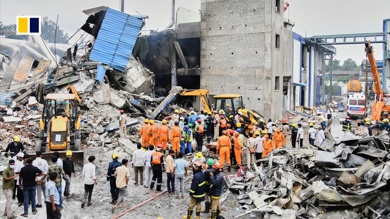 At least 36 dead in Indian chemical reactor blast