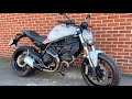 2019 Ducati Monster 797. Walk around with engine sound. For sale.