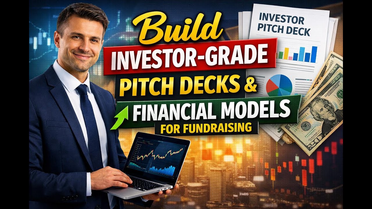 Build Investor-Grade Pitch Decks & Financial Models for Fundraising