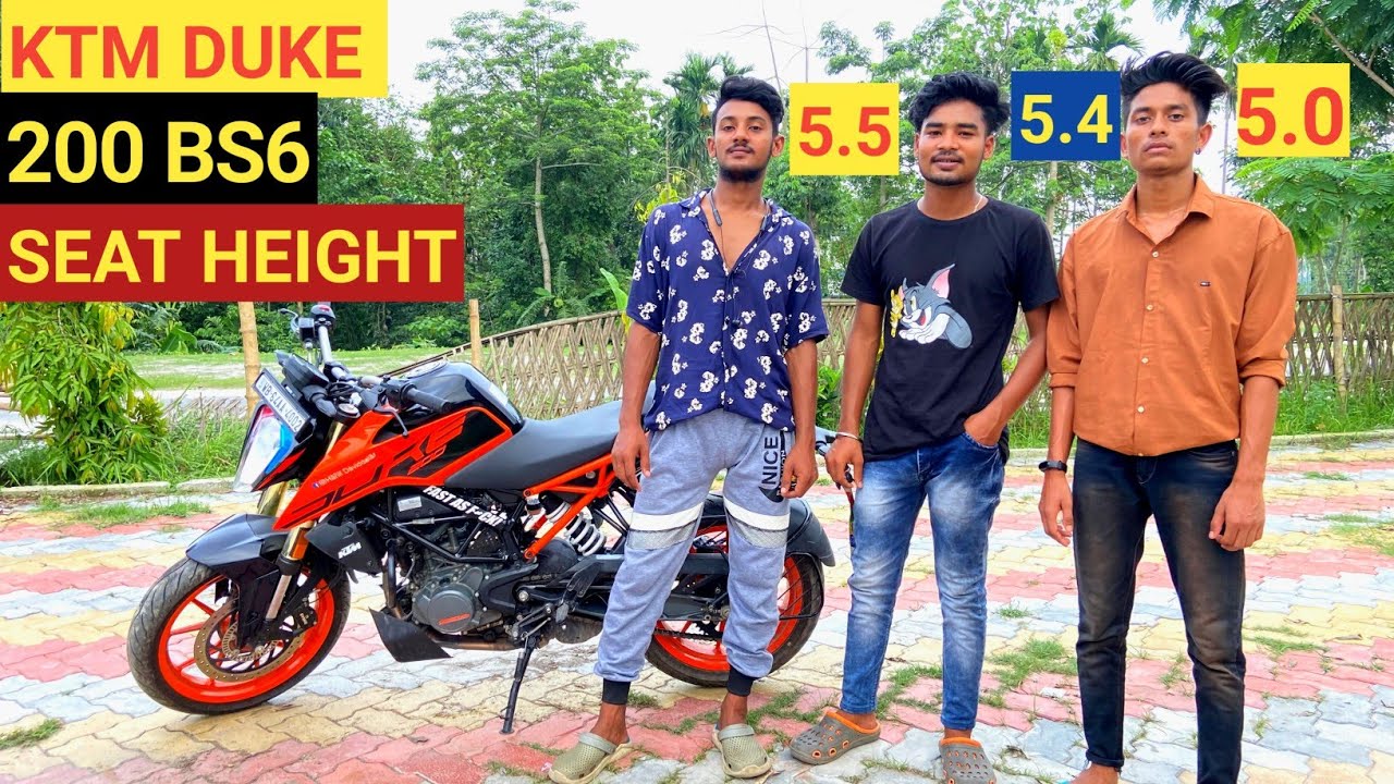 minimum-height-required-for-ktm-duke-200-bs6-ktm-duke-seat-height