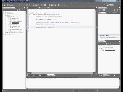 Java Programming - Tutorial 2 - Counting Machine