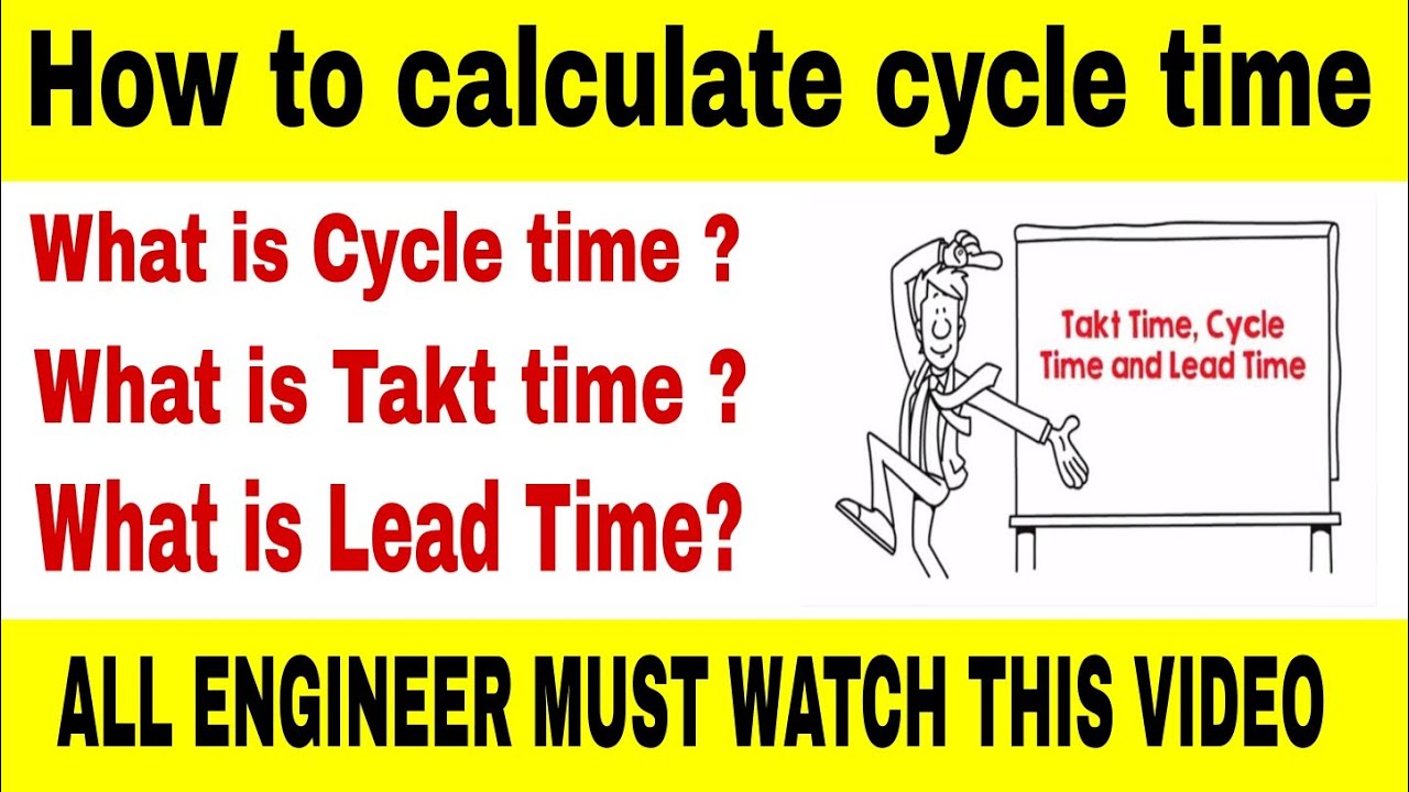 What is Cycle Time,Takt Time?[HINDI] YouTube