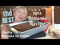 The BEST 1912 Brownies Recipe | Lowney&#39;s Brownies Revised | Buttery Chocolate Brownies