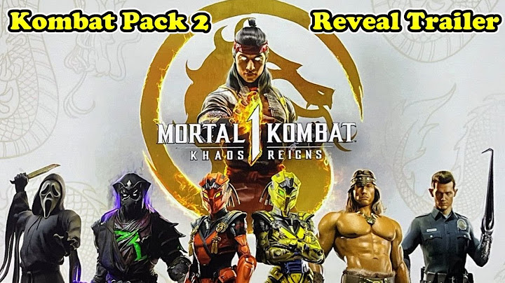 Mortal Kombat Kombat Pack 2 Reveal Trailer