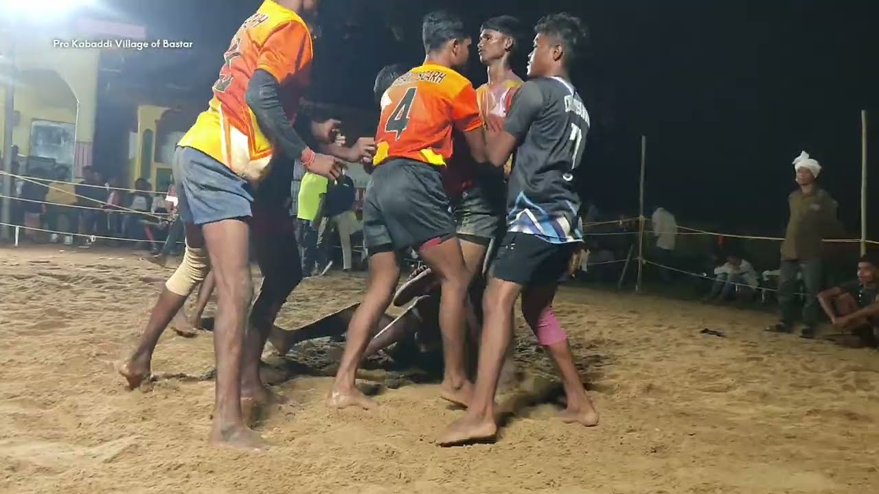 ग्राम उड़कुडा में कब्बड्डी मैच शानदार सेमिफाइनल मैच 🤼 2025