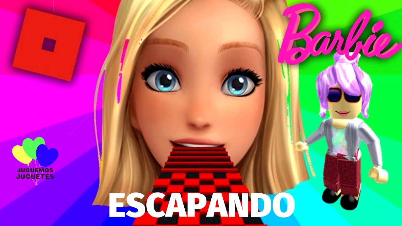 Jugando Barbie En Roblox Escapando Barbie Obby | Roblox En ...