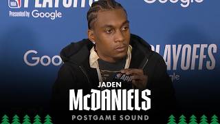 “We Knew This Would Be A Physical Series.” | Jaden McDaniels Postgame Sound | 04.27.26