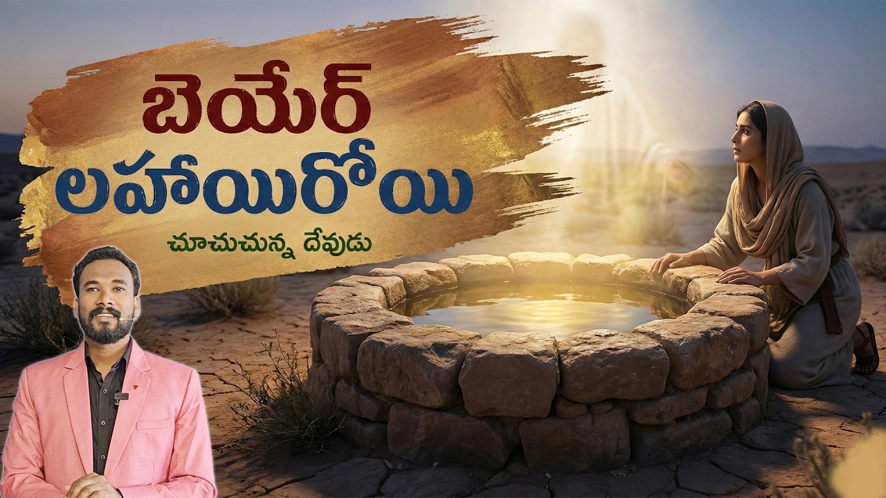 బెయేర్‌ లహాయిరోయి - దేవుడు || ఆదికాండము - 16 || Pastor JOHN PAUL #biblestudy #genesis #telugu