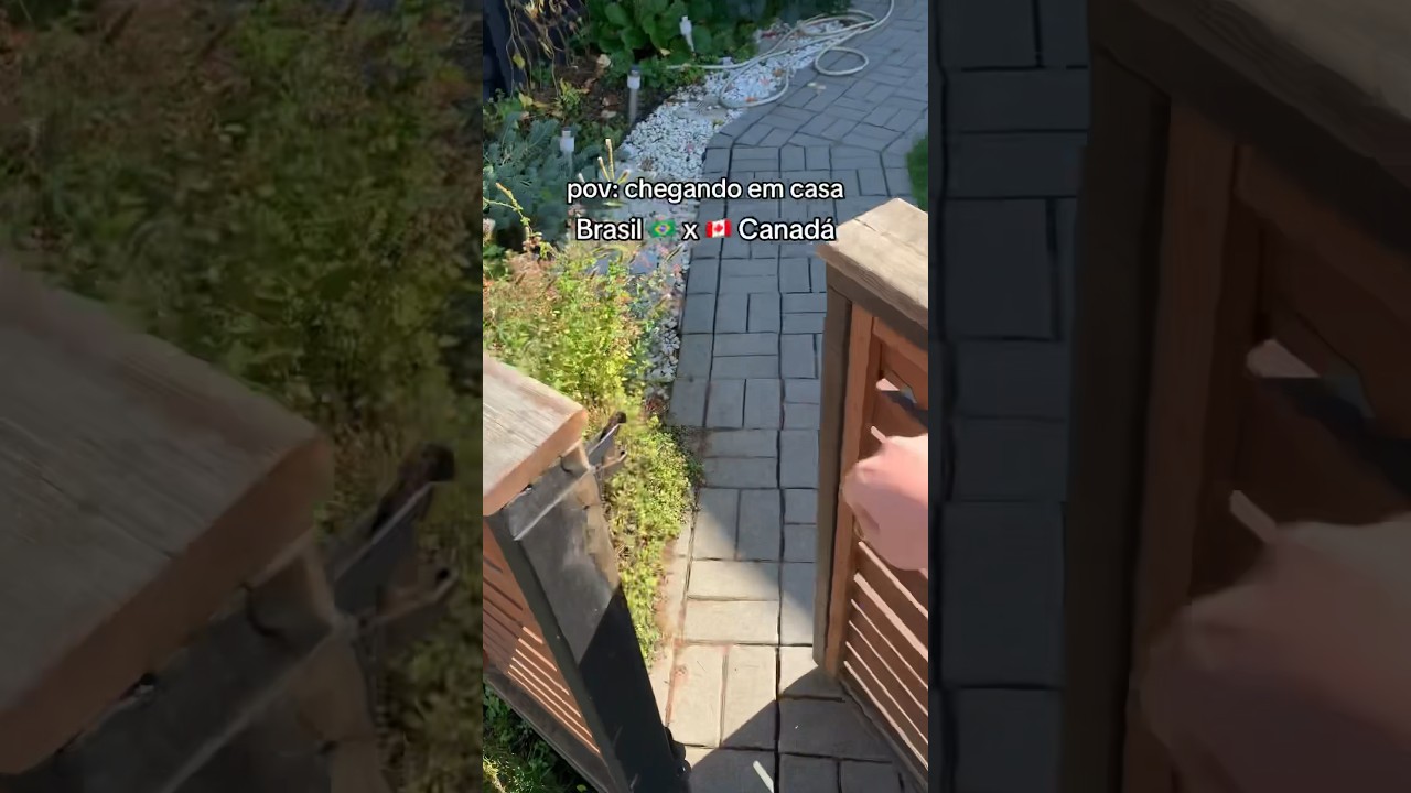Diferen&ccedil;a de chegar em casa no Brasil e no Canad&aacute; #brasil #saopaulo #canada #brasileirosnocanada