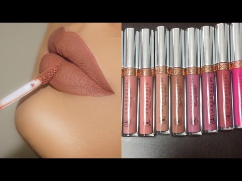 NEW Anastasia Beverly Hills Liquid Lipstick Shades! Review and Swatches!-thumbnail