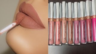 NEW Anastasia Beverly Hills Liquid Lipstick Shades! Review and Swatches!