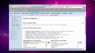 Choose a Database for DCCCD Students