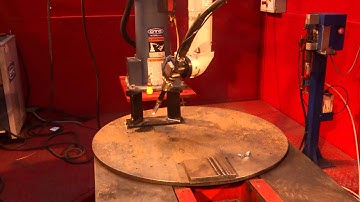 OTC Welding Robot Model D Series Client Sample Weld Test - Part 3