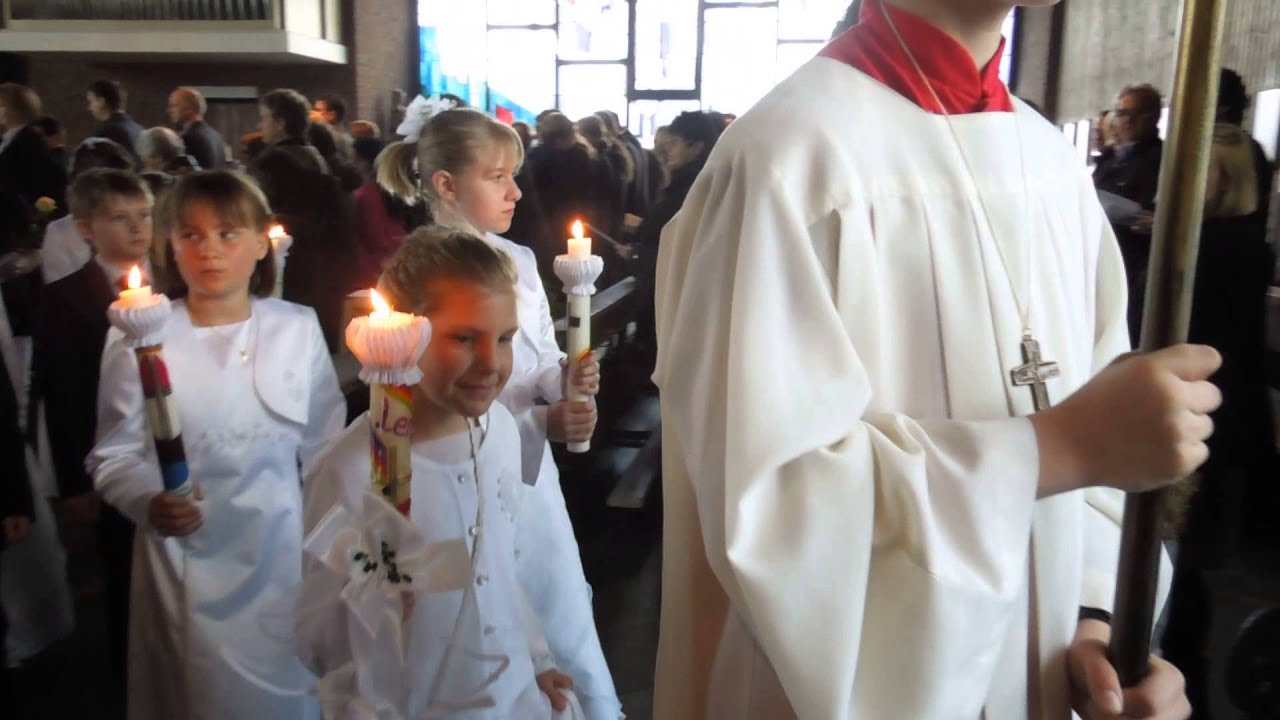 Erstkommunion in St Josef Auszug