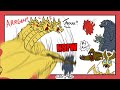 King Ghidorah VS NSFW Art Using Kong's Axe! (Godzilla Comic Dub)
