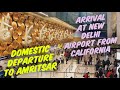 Arrival at New Delhi Airport | International Travel | Domestic Departure