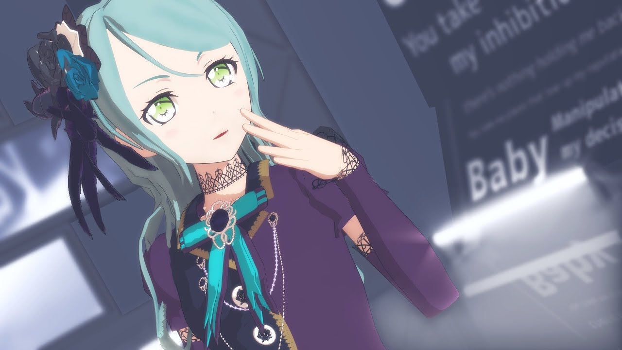 【MMDバンドリ】『ゴーストルール / Ghost Rule』by 氷川紗夜(ステージ衣装)【Roselia/1440p】