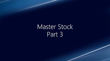 1013 ISX Master Master Stock Part 3