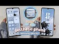 customize my samsung galaxy a07 with me 🌿✨️ one ui 8 🤍 light theme