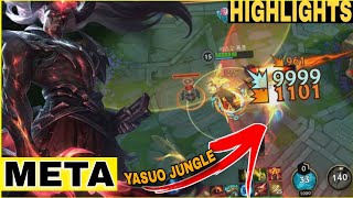 "CRITICAL BUILD YASUO is Back! NEW Jungle Champion in Wild Rift!"