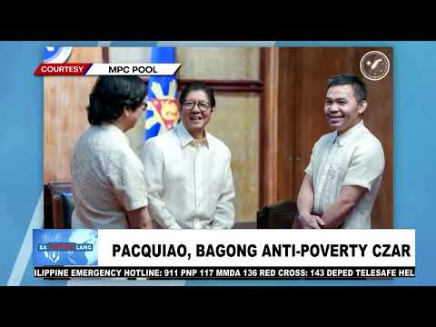 Manny Pacquiao, nanumpa bilang bagong kalihim at lead convenor ng NAPC