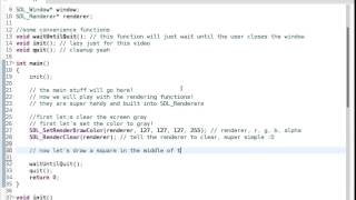 [C++] Learning SDL (Part 6: Renderer Drawing Functions)