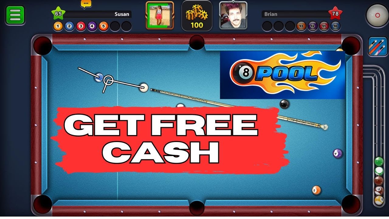 How to Get Free Cash in 8 Ball Pool 2024? - YouTube