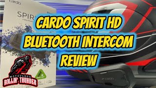 The Cardo Spirit HD Bluetooth Intercom Review Vlog