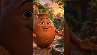 Talking Matka 💧 | AI Animated Object Talk Shorts #shorts #ai #animation