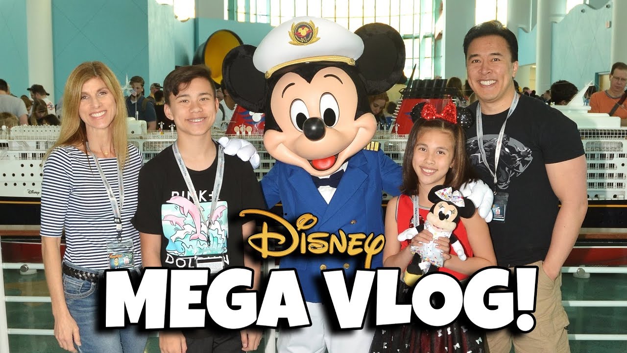 Disney Vacation Mega Vlog Creator Days Cruise Week Movie Youtube