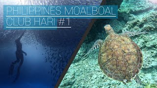 248 Log #1 Philippines Moalboal Club hari scuba diving / leessoo's divelog /sidemount